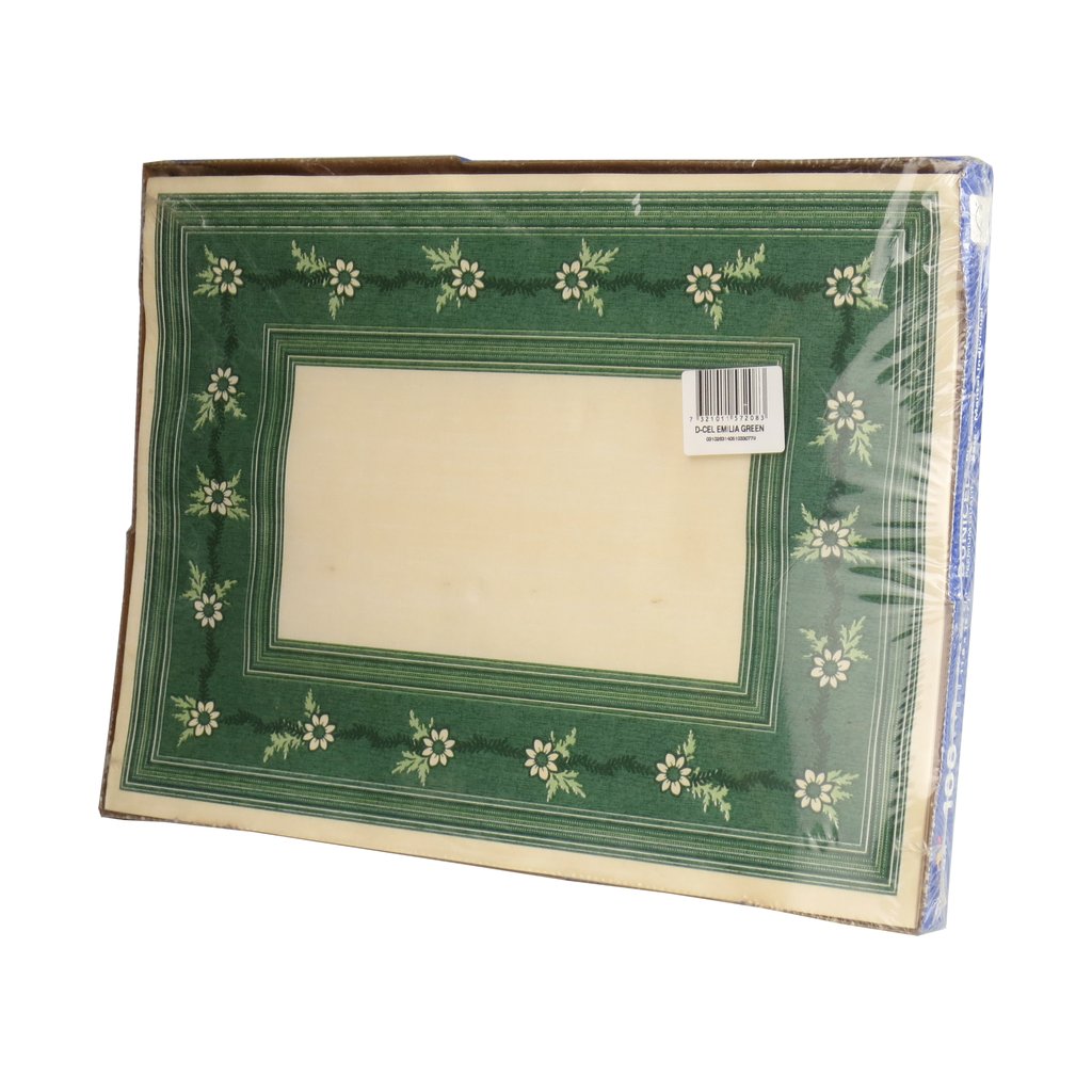 Dunicel alátét, 40×30 cm, 100 db, Emilia zöld
