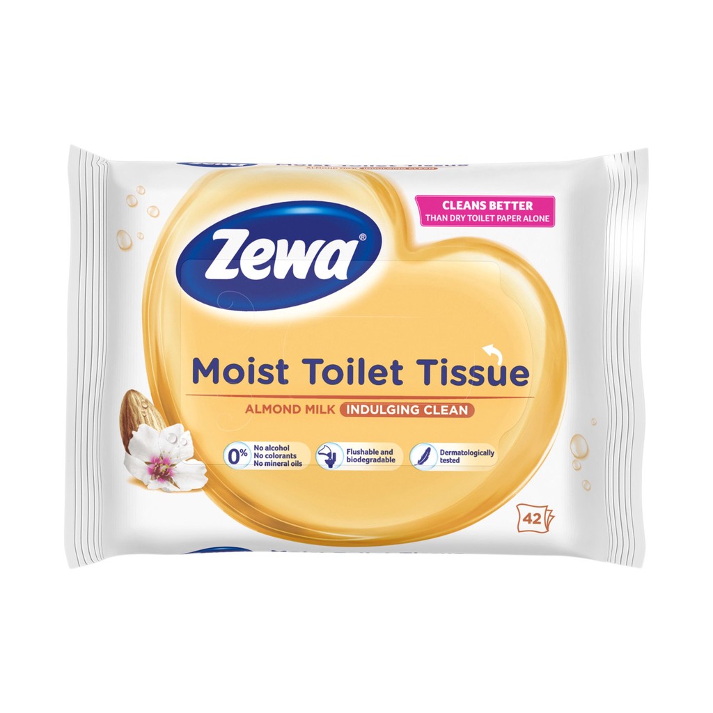 Zewa nedves toalettpapír, 8×42 lap/#