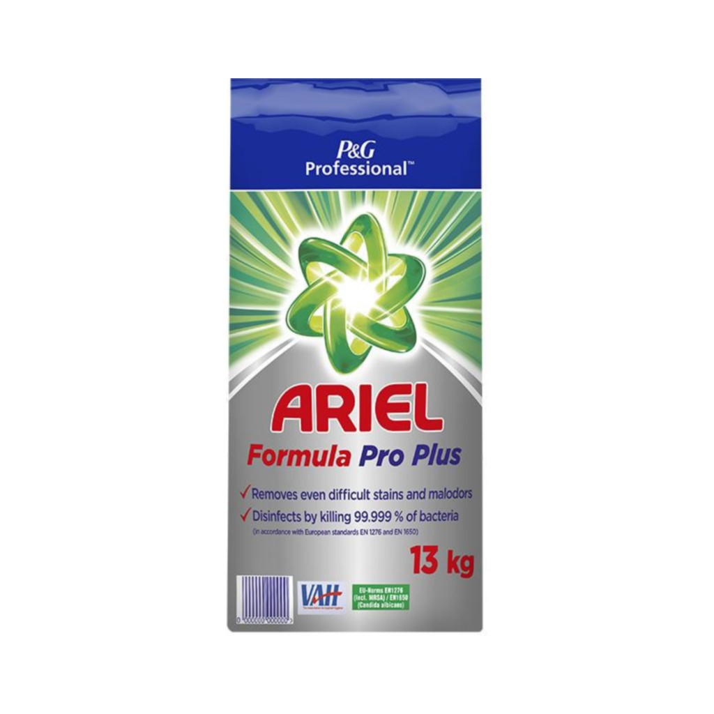 Ariel Formula Pro +, 13 kg, mosópor, fertőtlenítő