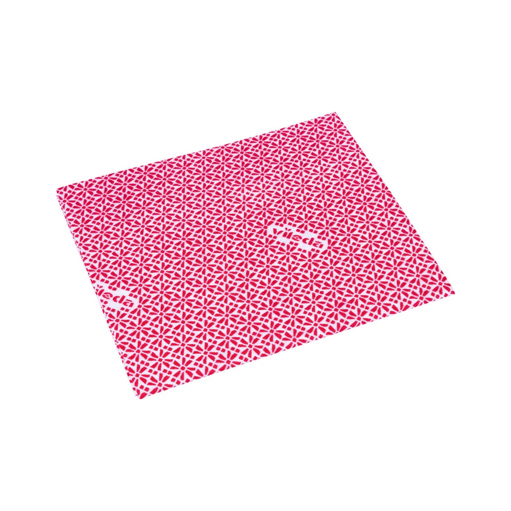 WiPro Vileda törlőkendő, bevont, 36 × 42 cm, piros