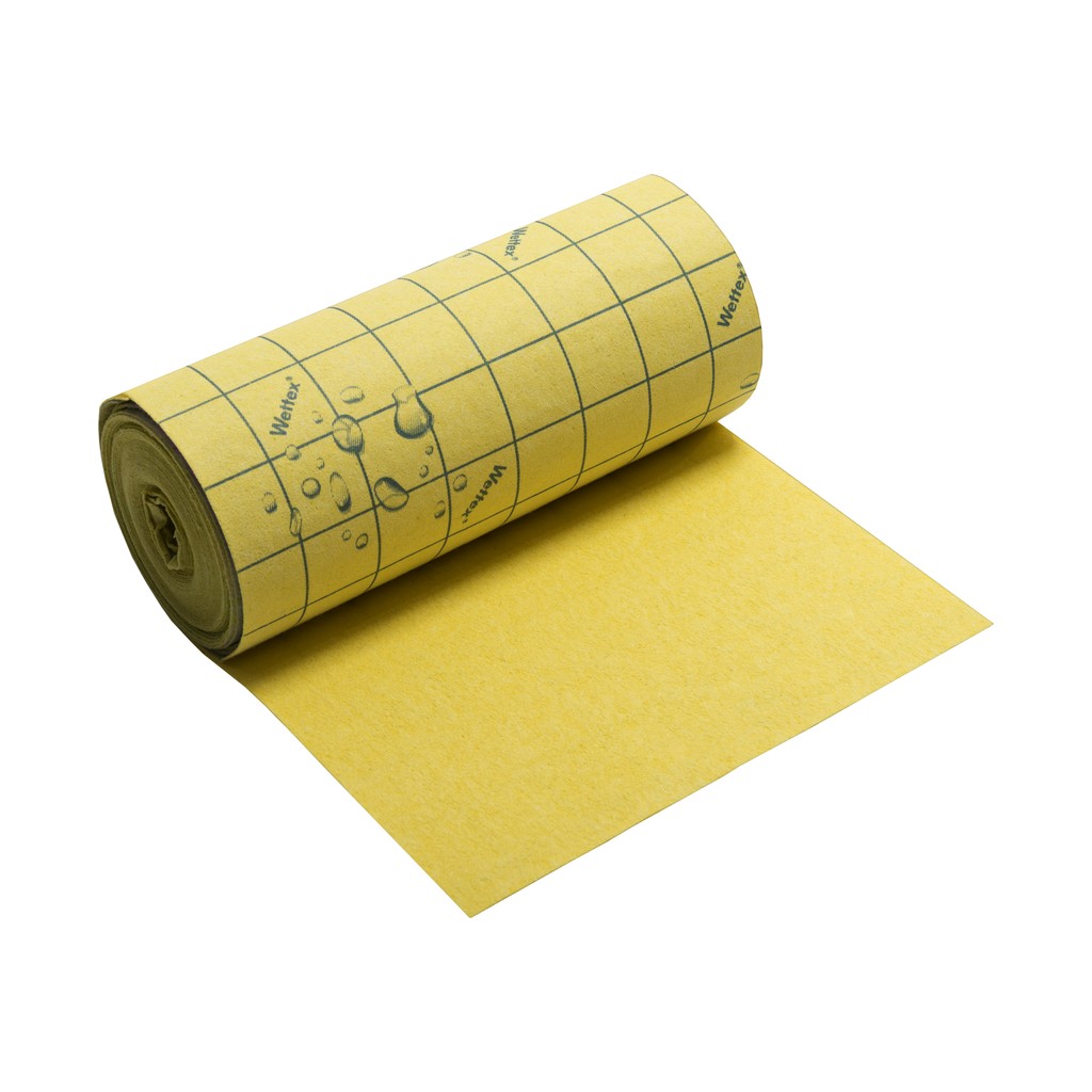 Quick'n'Dry Vileda szivacskendő, 25cm×10m, sárga