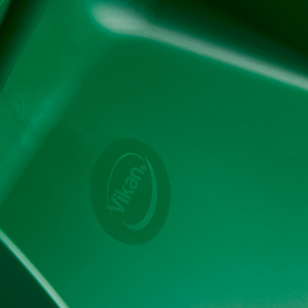 Álló szemeteslapát, Vikan, 330mm, zöld