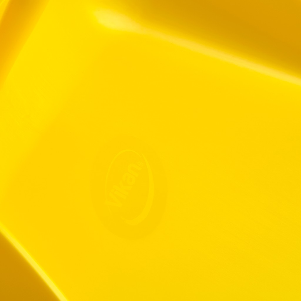 Álló szemeteslapát, Vikan, 330mm, sárga