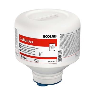 Solid Des Ecolab, 4,5 kg, mosogatószer konc., gépi