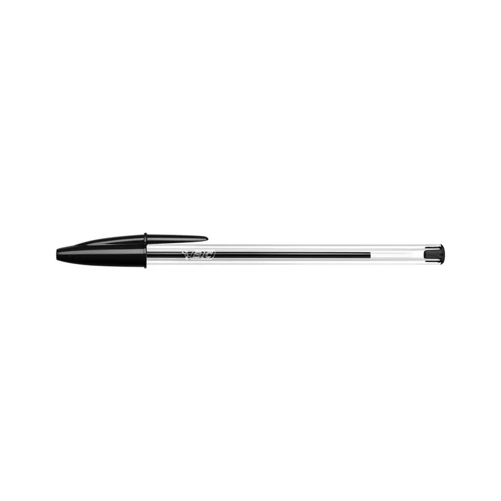 Golyóstoll, 0,32mm, kupakos, BIC, fekete 50db/doboz