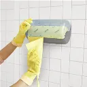 Vileda Quick 'n Dry szivacskendő, 25cm×10m, sárga