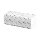 Wepa Comfort papír kéztörlő, fehér, 2 réteg, újrahasznosított, 25x23 cm, V hajtás, 20 x 160 lap , Kifutó
