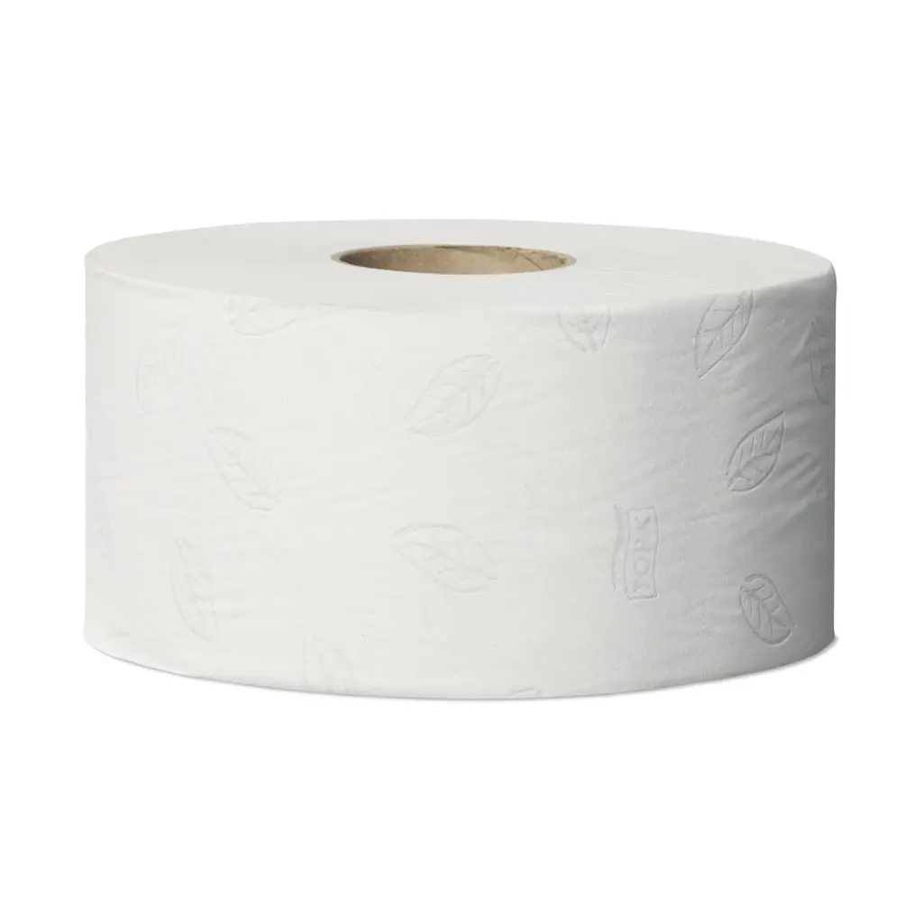 Tork Soft Mini Jumbo tekercses toalettpapír, fehér, 2 réteg, D18,8, 170 m, 12 tek./karton, T2