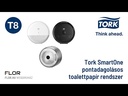 Termékbemutató videó - Tork SmartOne tekercses toalettpapír adagoló, rozsdamentes acél, T8