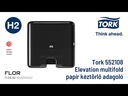 Termékbemutató videó - Tork Xpress Multifold Mini kéztörlő-adagoló, fekete, H2
