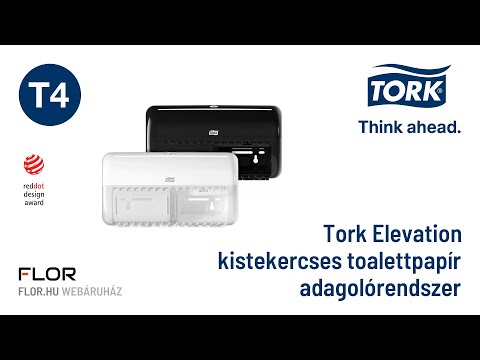 Termékbemutató videó - Tork kistekercses toalettpapír, fehér, 3 réteg, 19,35 m, 7x10 tek./karton T4