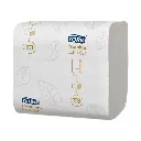 Tork Extra Soft Folded hajtogatott toalettpapír, fehér, 2 réteg, 11×19 cm, 252 lap/csomag, 30 csomag/karton, T3