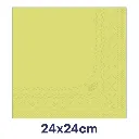 Tork koktélszalvéta, 2r, lime, 24x24 cm, 1/4 haj