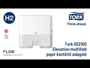 Termékbemutató videó - Tork Xpress Multifold Mini kéztörlő adagoló, fehér, H2
