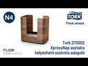 Termékbemutató videó - Tork N4 szalvétaadagoló, dióbarna, 203x136x193 mm