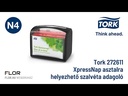 Termékbemutató videó - Tork Xpressnap asztali szalvétaadagoló, fekete, N4