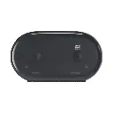 Tork SmartOne Mini dupla tekercses toalettpapír adagoló, fekete, T9
