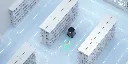 PUDU CC1 Pro padlósúroló robot