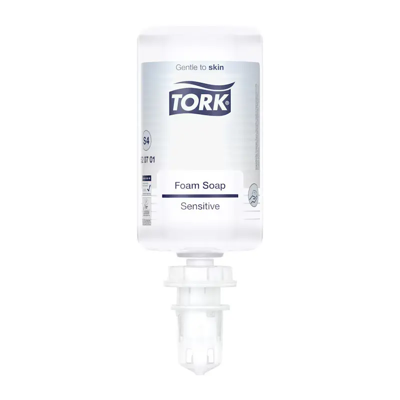 Tork habszappan érzékeny bőrre S4
