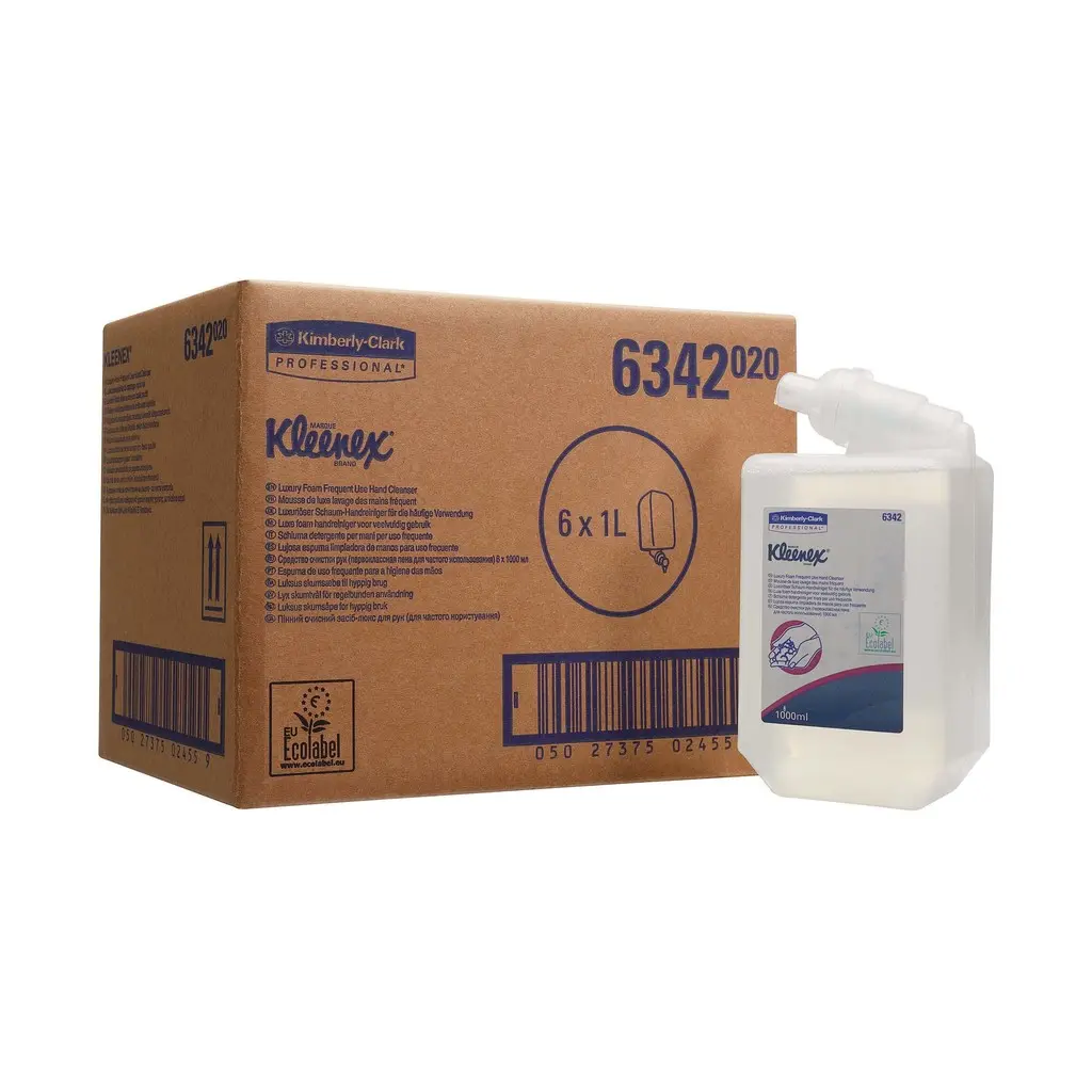 Kimberley-Clark habszappan, Luxus, 6x1000 ml, színtelen