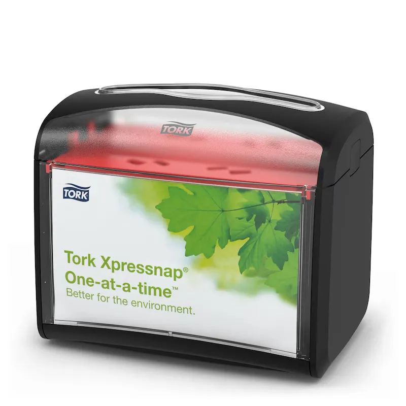 [TO272611] Tork Xpressnap asztali szalvétaadagoló, fekete, N4
