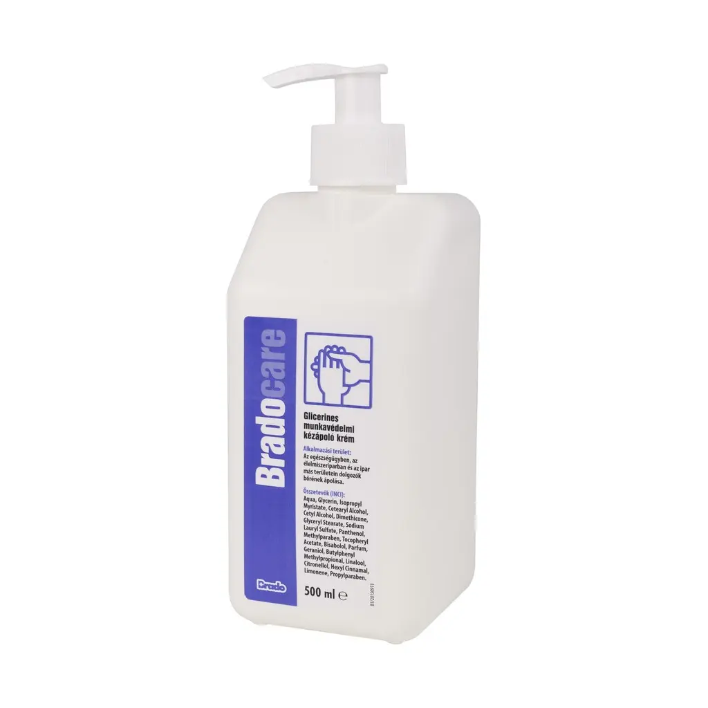 Bradocare munkavédelmi kézápoló krém 500 ml