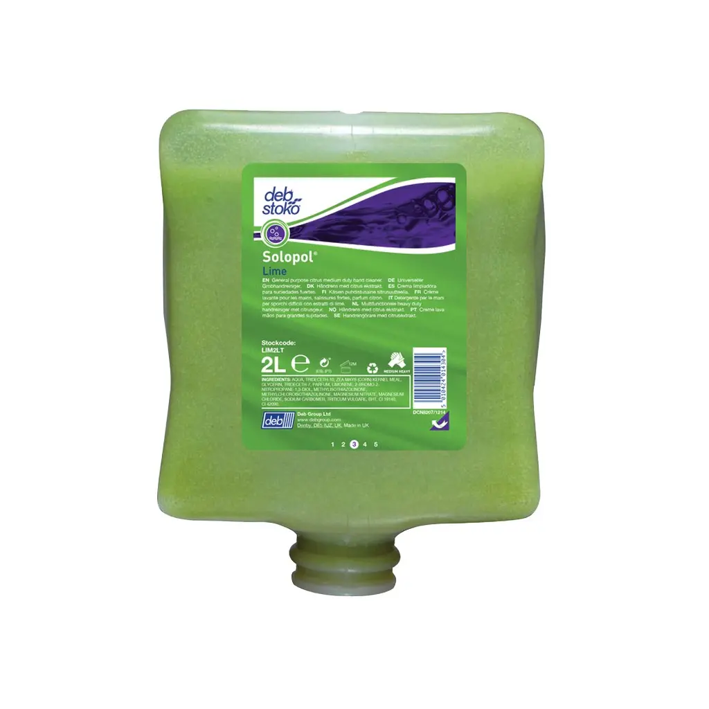 [DBLIM2LTEE] Deb Lime Wash, 2 l, kéztisztító, erős, 4 patron/karton