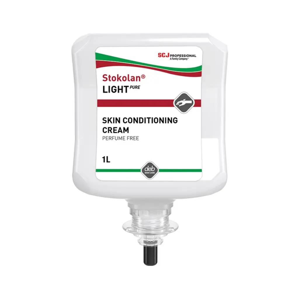 Deb Stokolan Light PURE, 1 l, kézkrém, munka utáni