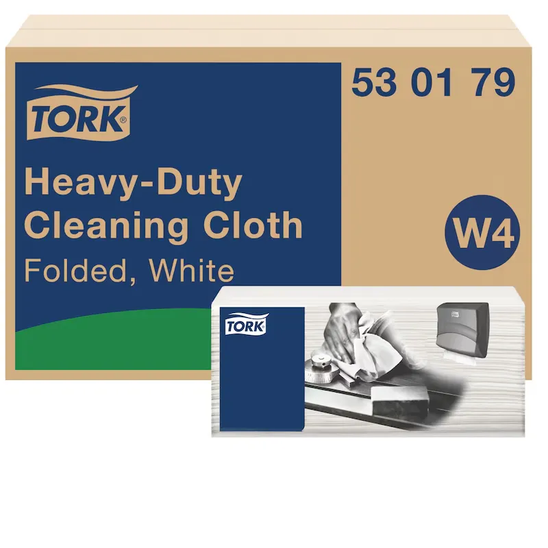 [TO530179] Tork nagy teljesítményű tisztítókendő, fehér, W4 1 réteg