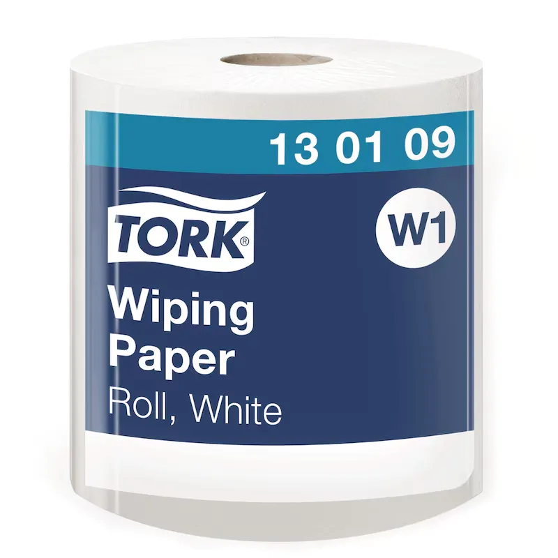[TO130109] Tork tekercses papírtörlő, fehér, W1, 1 réteg, 1180 m hosszú, 34x38cm
