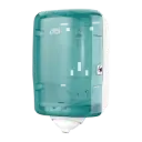 Tork Reflex Mini belsőmagos adagoló, fehér/türkiz, M3