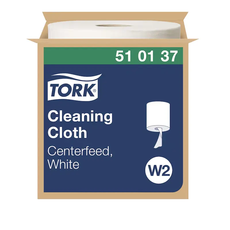 [TO510137] Tork non-woven törlő, 1r, 152 m, feh, 32x38 cm, 1x