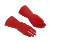 Vileda Multipurpose kesztyű, latex, bélelt, piros, M-es méret