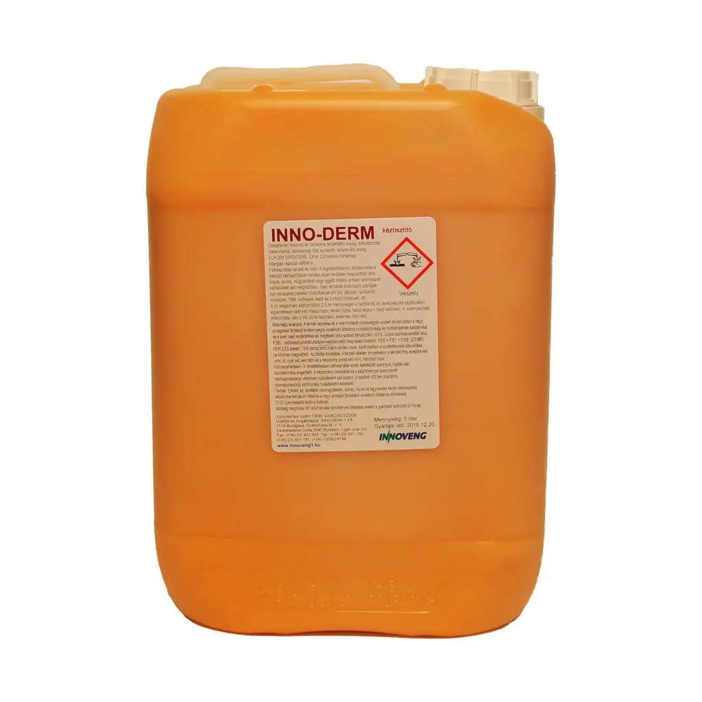 Inno-derm kéztisztító 5 l, olajos, zsíros, műgyant