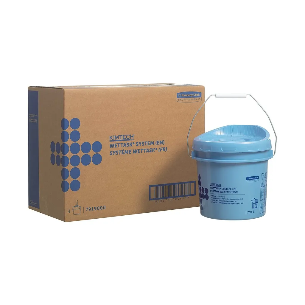 [KC7919] Kimberly-Clark ipari törlő adagoló vödör, műanyag, kék, 4 db/karton