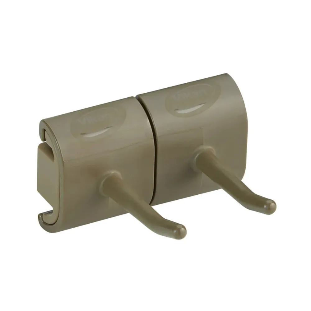 Fali kampó, Vikan, 2 cikkhez, 82mm, barna