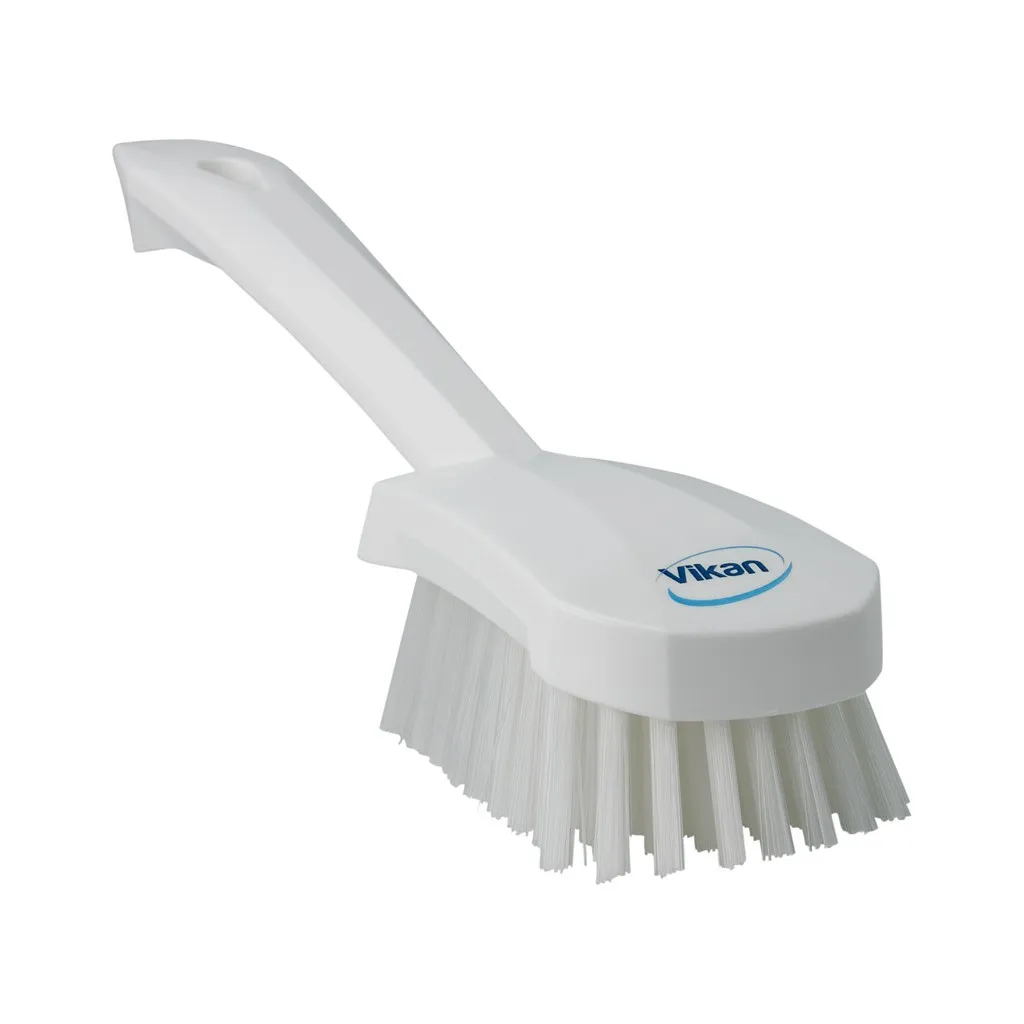 Nyeles súrolókefe, Vikan, 270 mm, fehér