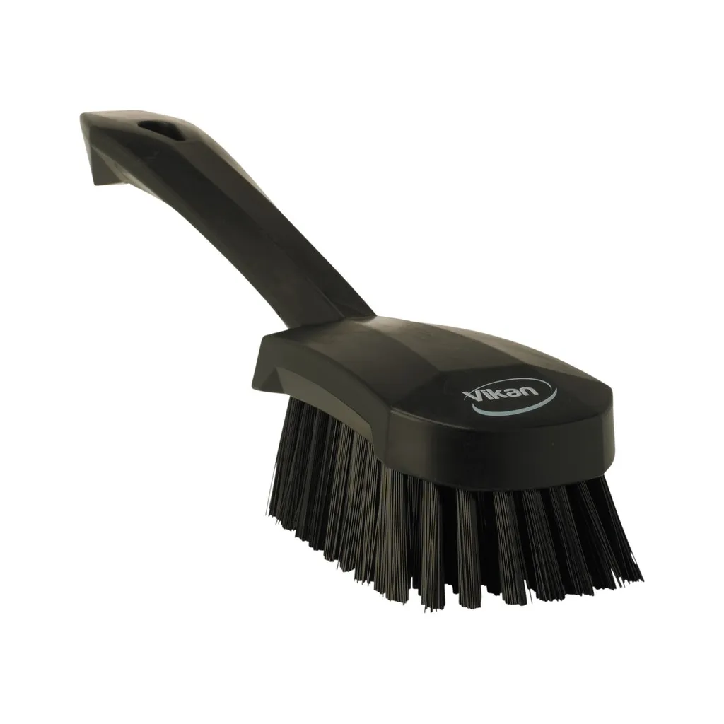 Nyeles súrolókefe, Vikan, 270 mm, fekete