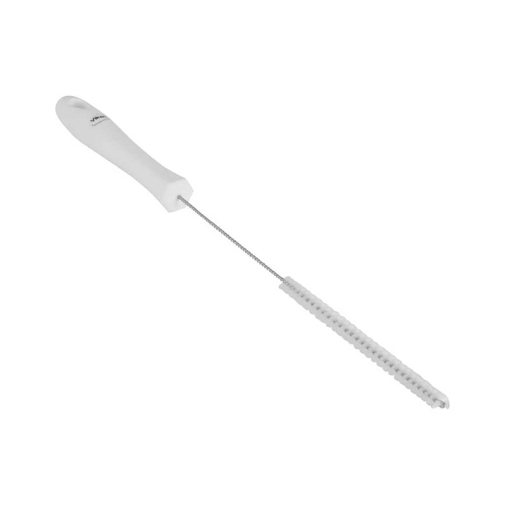 Csőkefe, Vikan, Ø9mm, 370mm, közepes, fehér