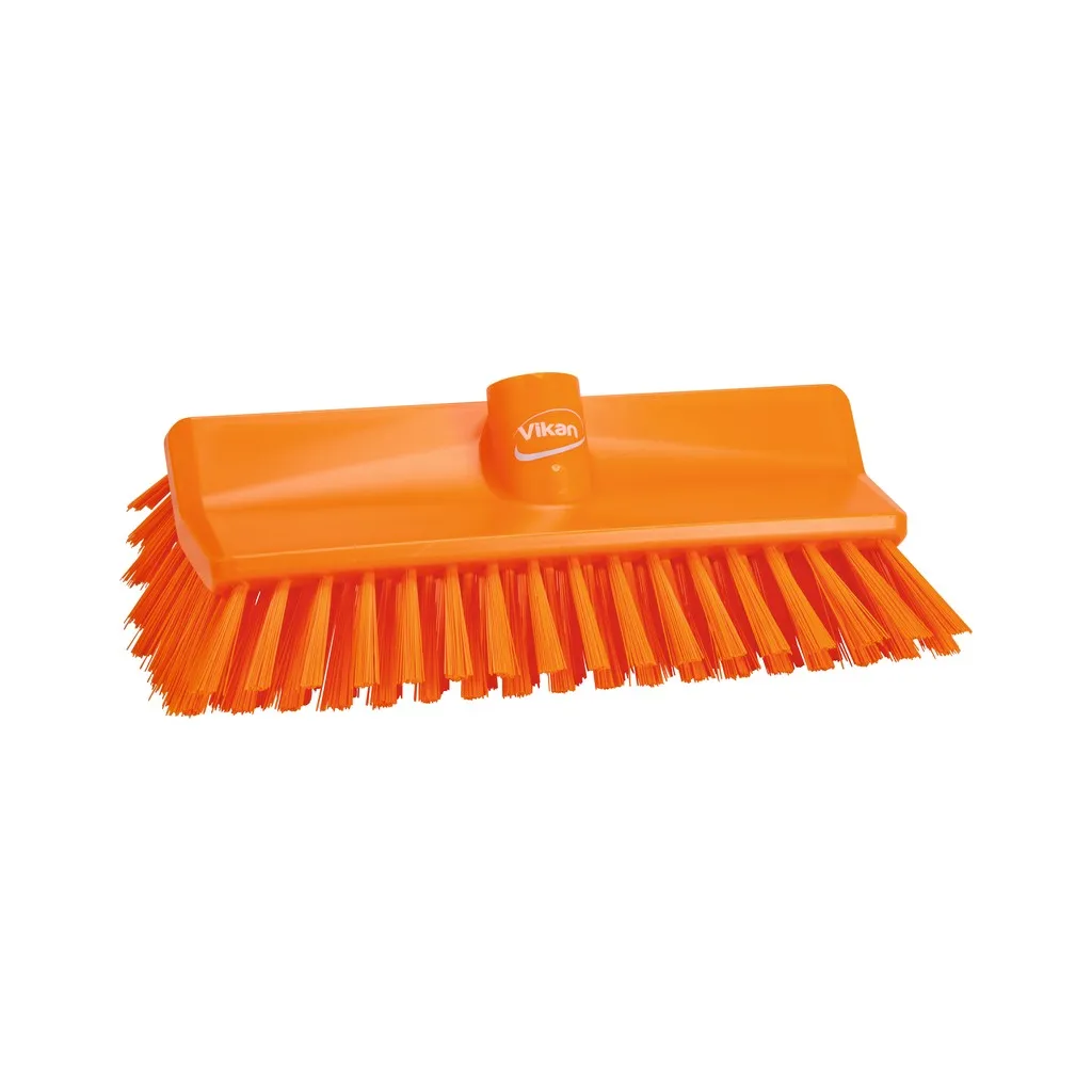 Padlósúroló kefe,  Vikan, 260 mm, narancssárga