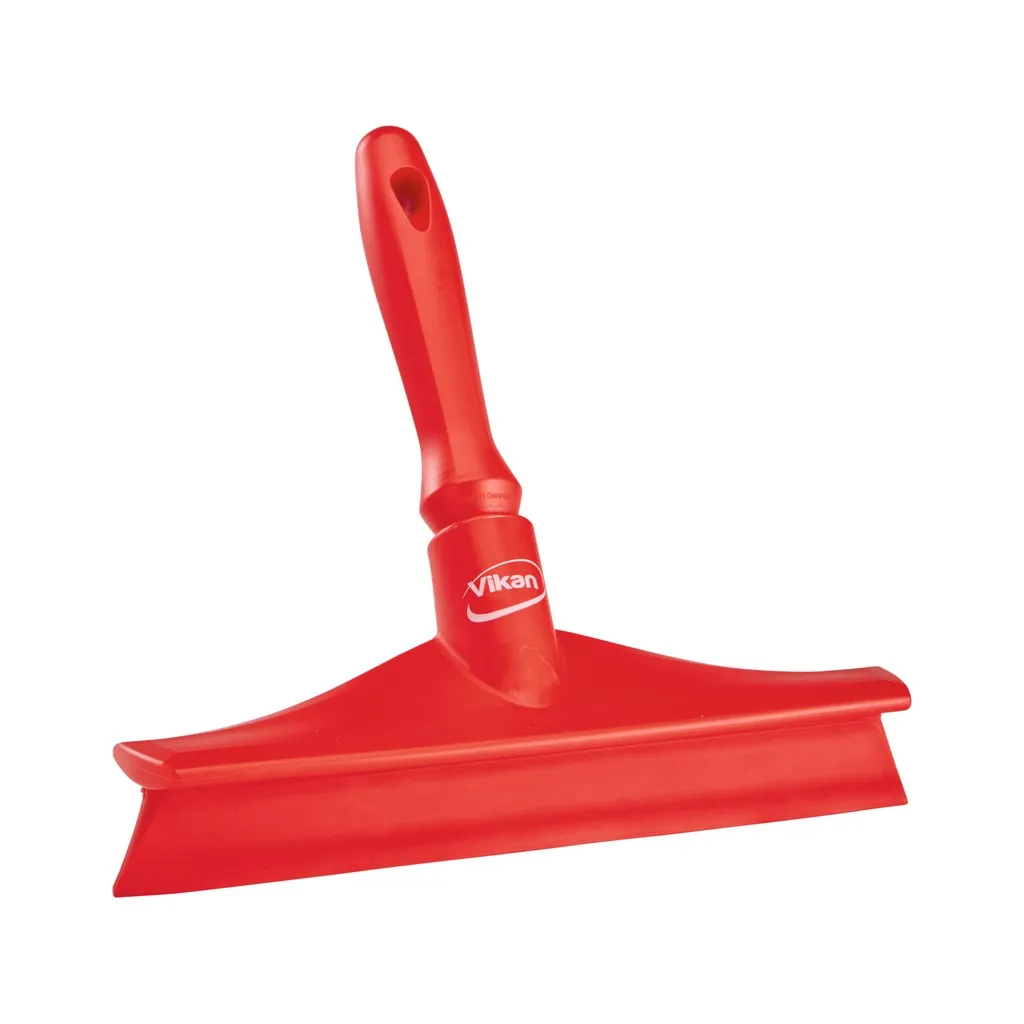 [VK71254] Vízlehúzó, Vikan, kézi, egypengés, 245 mm, piros