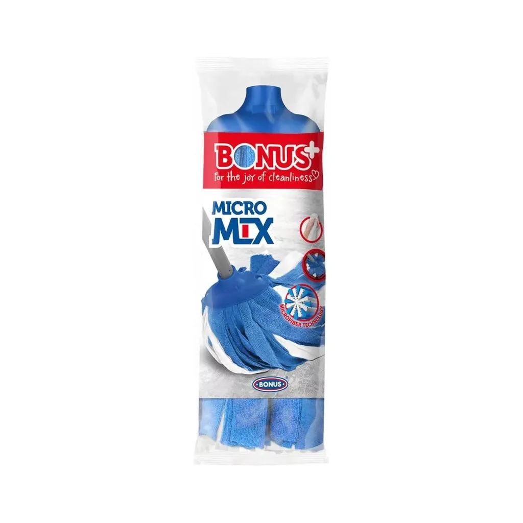 [BOB532] Bonus MicroMix mikroszálas és viszkóz mop fej