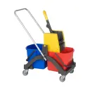 Takarítókocsi kétvödrös, Vermop AQUVA 2 x 17 L Ex: VM1614392