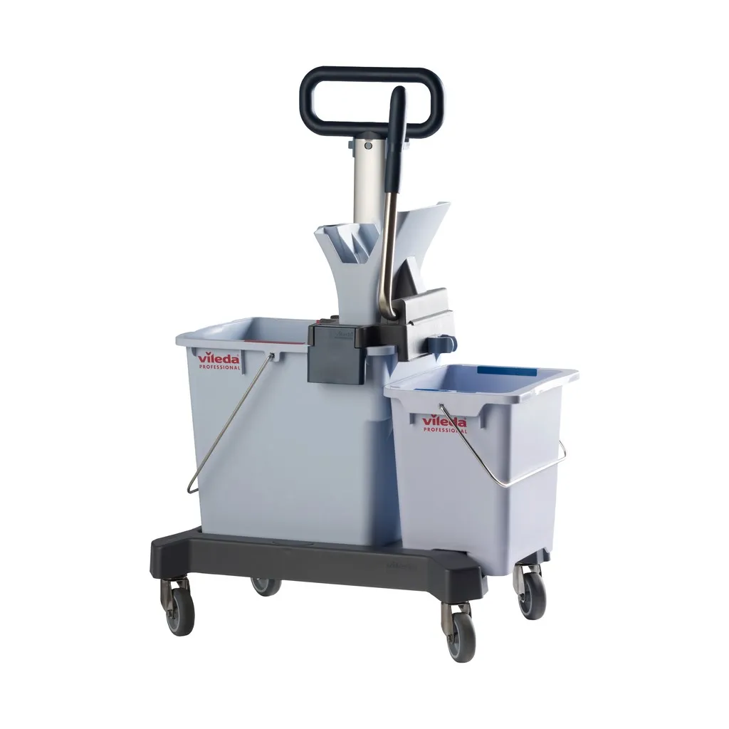 [VI157775] UltraSpeed Pro CE tisztatéri takarítókocsi, 2 vödrös