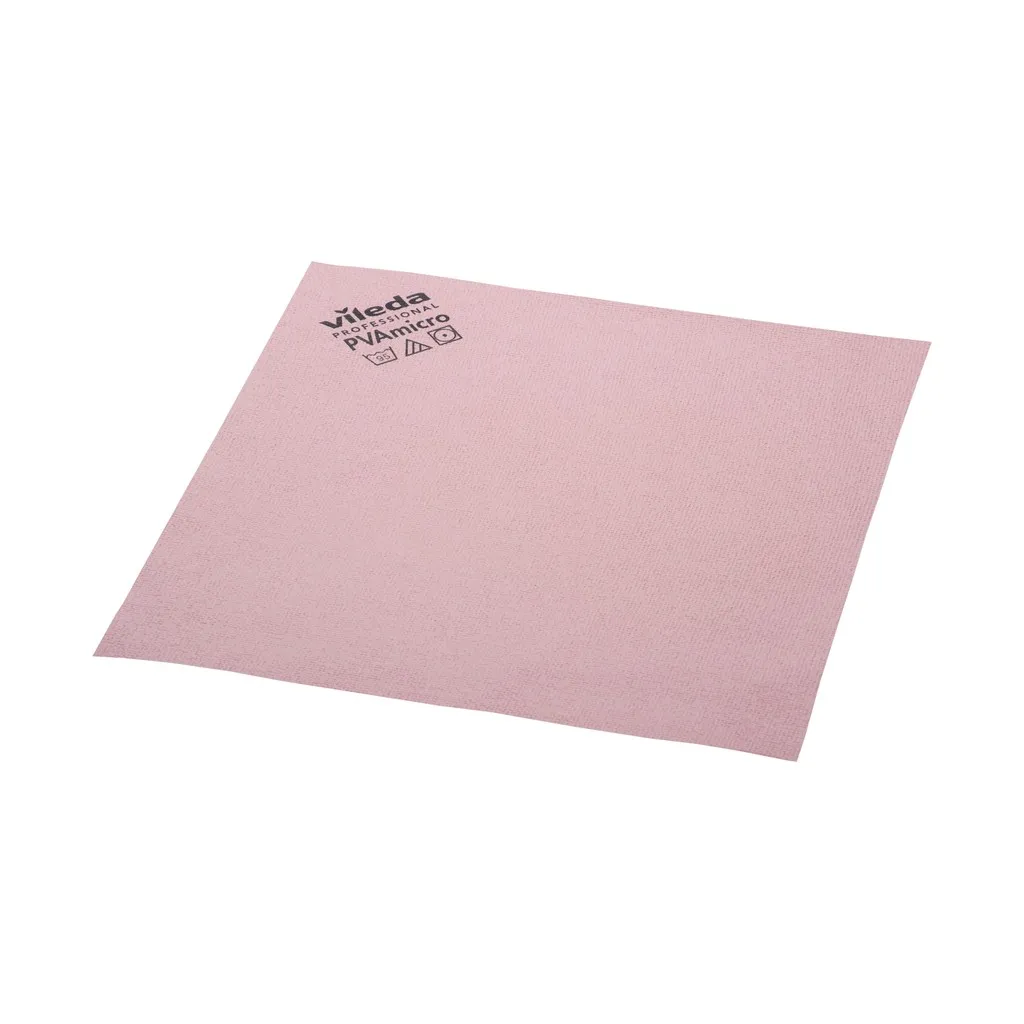 [VI143586] Vileda PVA Micro kendő, mikroszálas, 35×38cm, piros