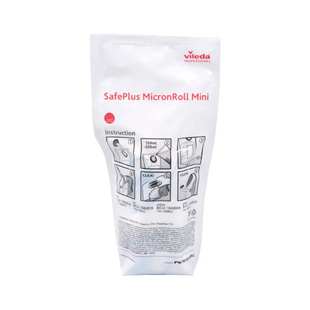 Vileda SafePlus MicronRoll Mini, 28×30 cm, sárga
