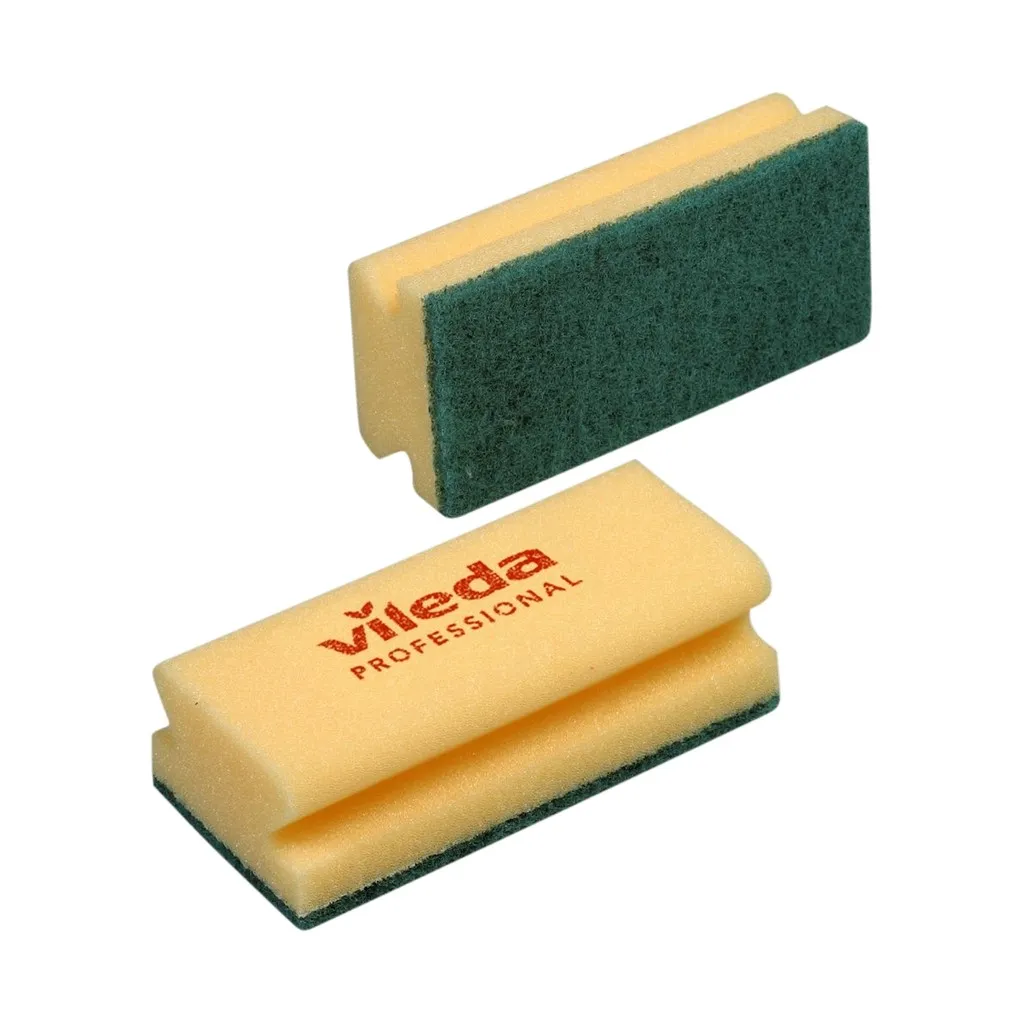 [VI101404] Vileda Strong mosogatószivacs, 7×15 cm, zöld-sárga