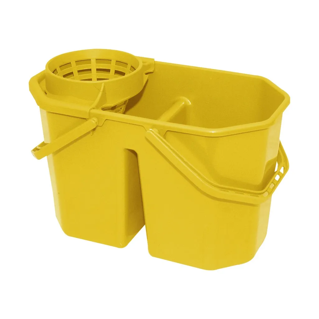 [IPSECC00020.0004] ELISSE 15 l felmosóvödör, sárga, kétkamrás vödör p