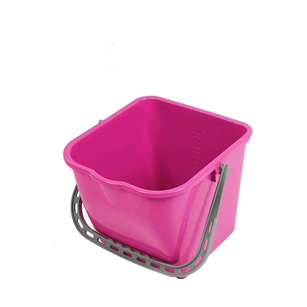 Vödör 15 literes, piros (fuxia)