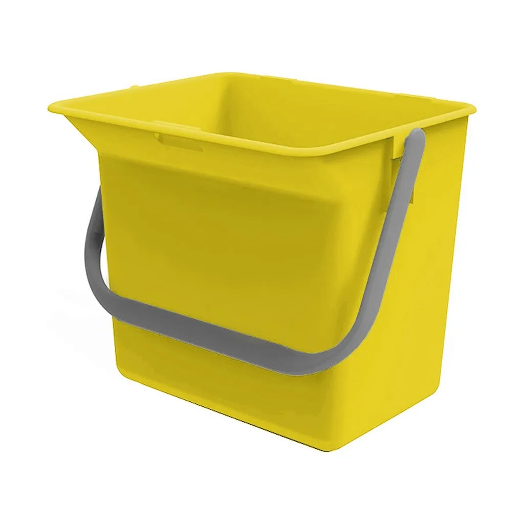Vödör 6 literes, sárga